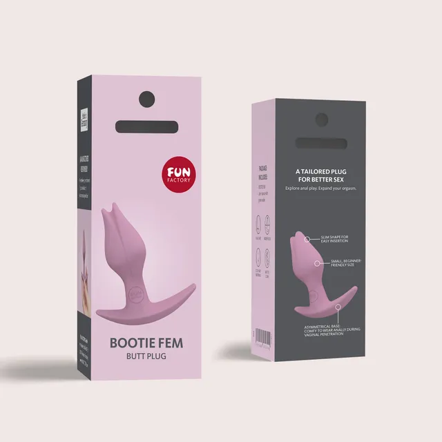 yesforlov-bootie-fem-plug-anal-femme-silicone-rose image 1