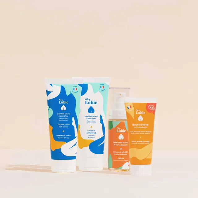 my-lubie-lubrifiants-naturels-trio-baume-intime-coffret-naturel image 1