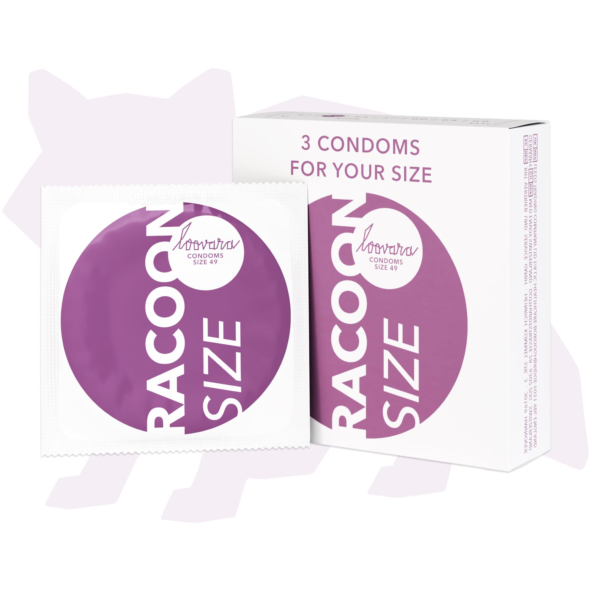 loovara-kondome-pr-servatifs-fins-49-lot-3-vegan image 1