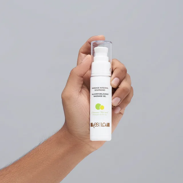 yesforlov-massage-gourmand-lubrifiant-ananas-th-vert-50ml image 1