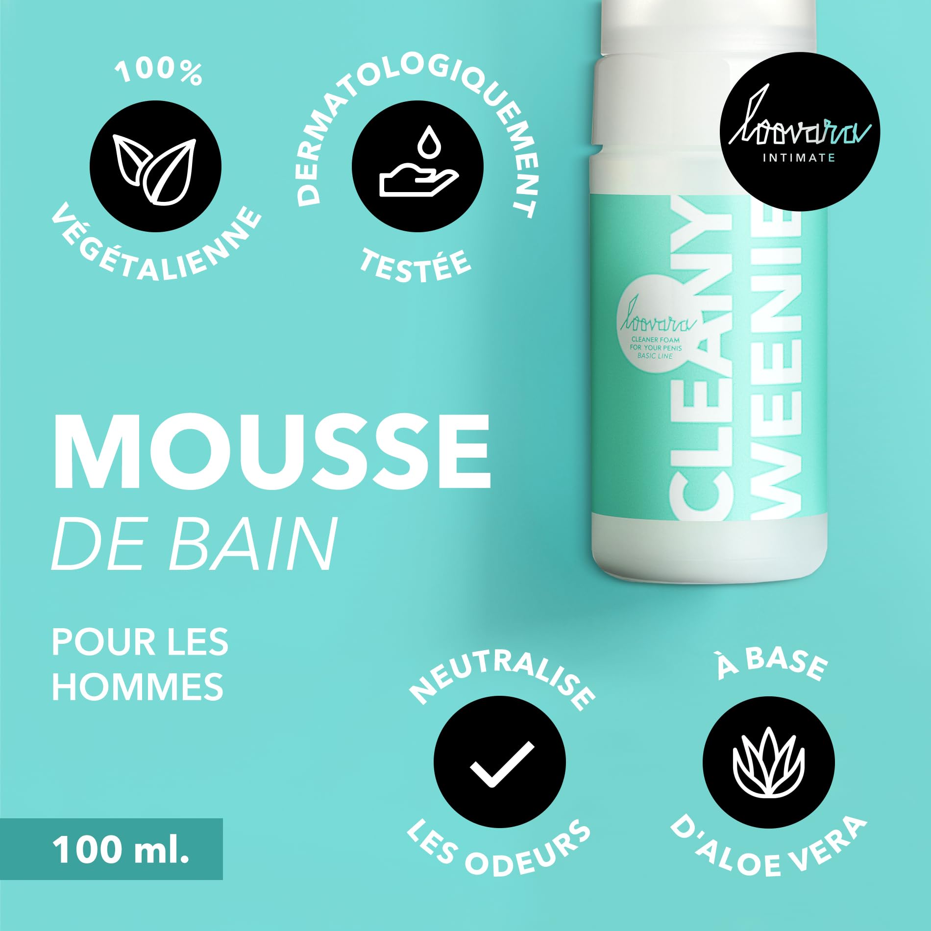 loovara-care-penis-cleaner-mousse-intime-homme-aloe-vera image 2