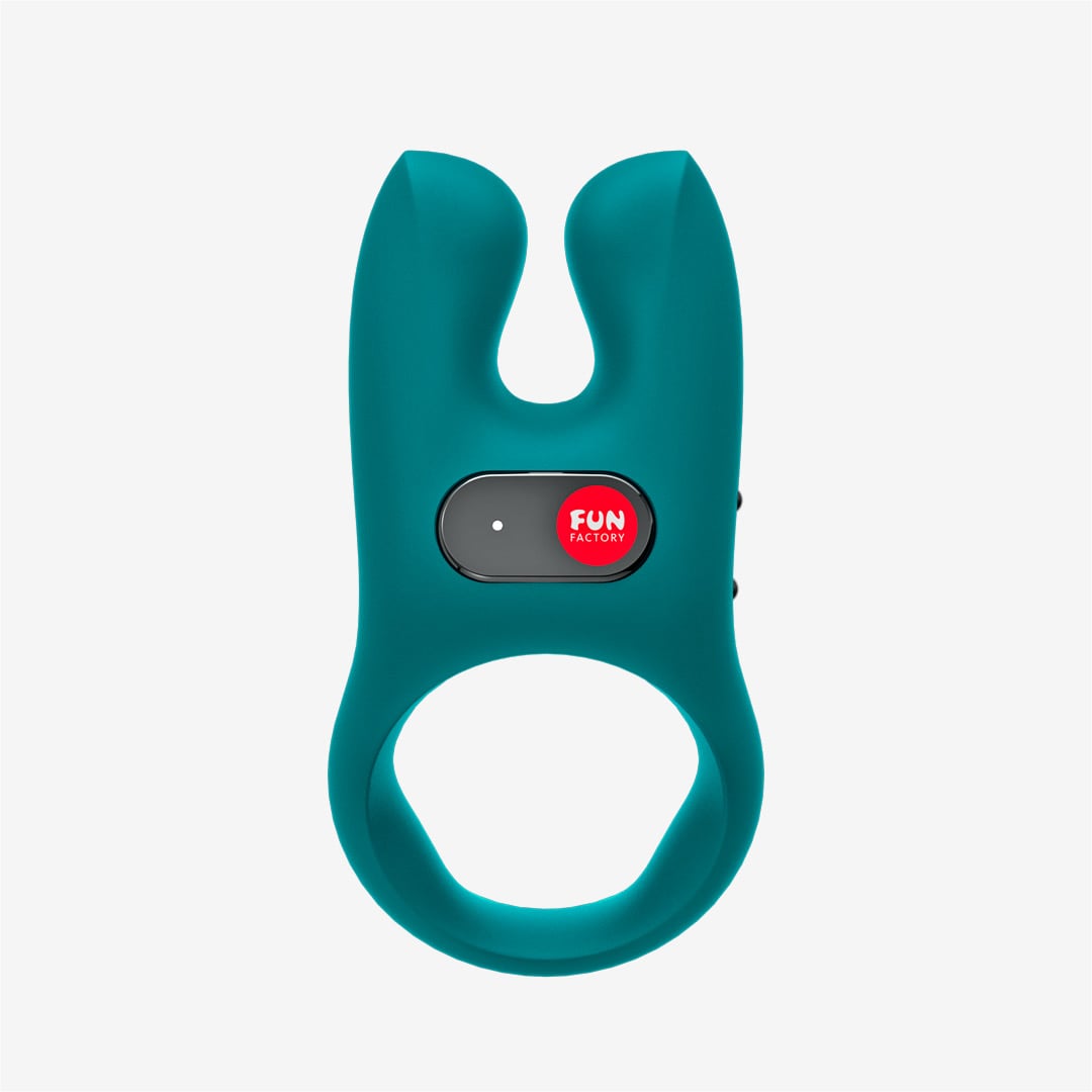 yesforlov-nos-anneau-vibrant-couple-noir-silicone-rechargeable image 3