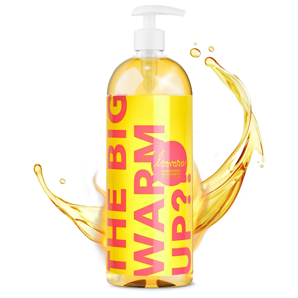 loovara-massage-l-huile-massage-chauffante-1000-ml image 1