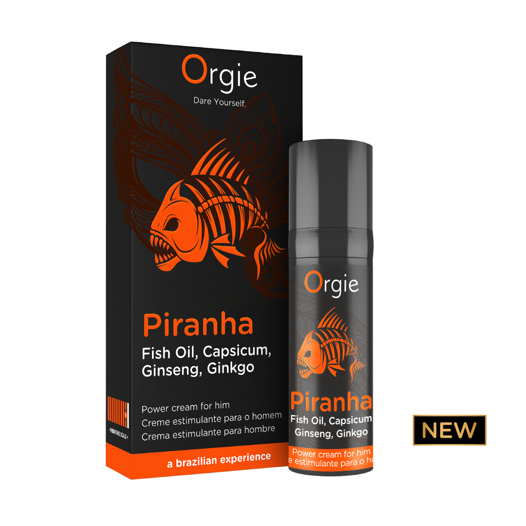 orgie-piranha-power-cream-cr-me-rection-homme-chauffante image 1