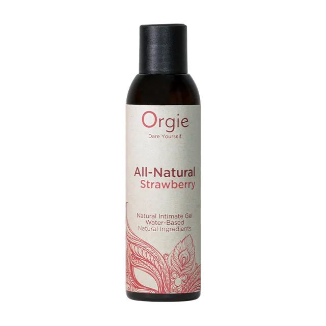 orgie-all-natural-strawberry-lubrifiant-intime-fraise-naturel image 1