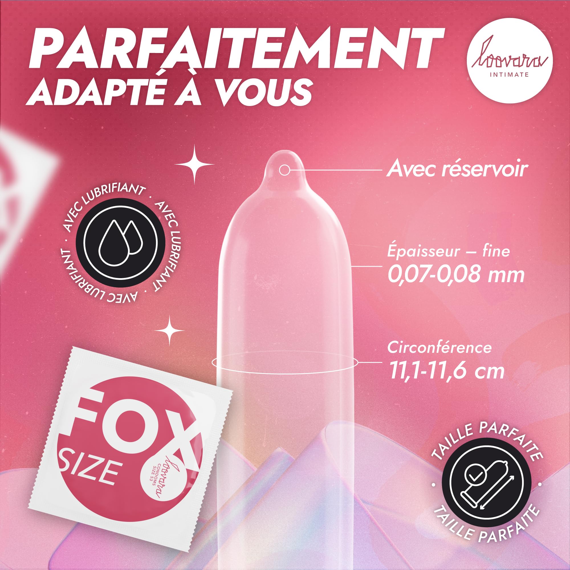 loovara-kondome-fox-pr-servatif-53-mm-bo-te-12-latex image 4
