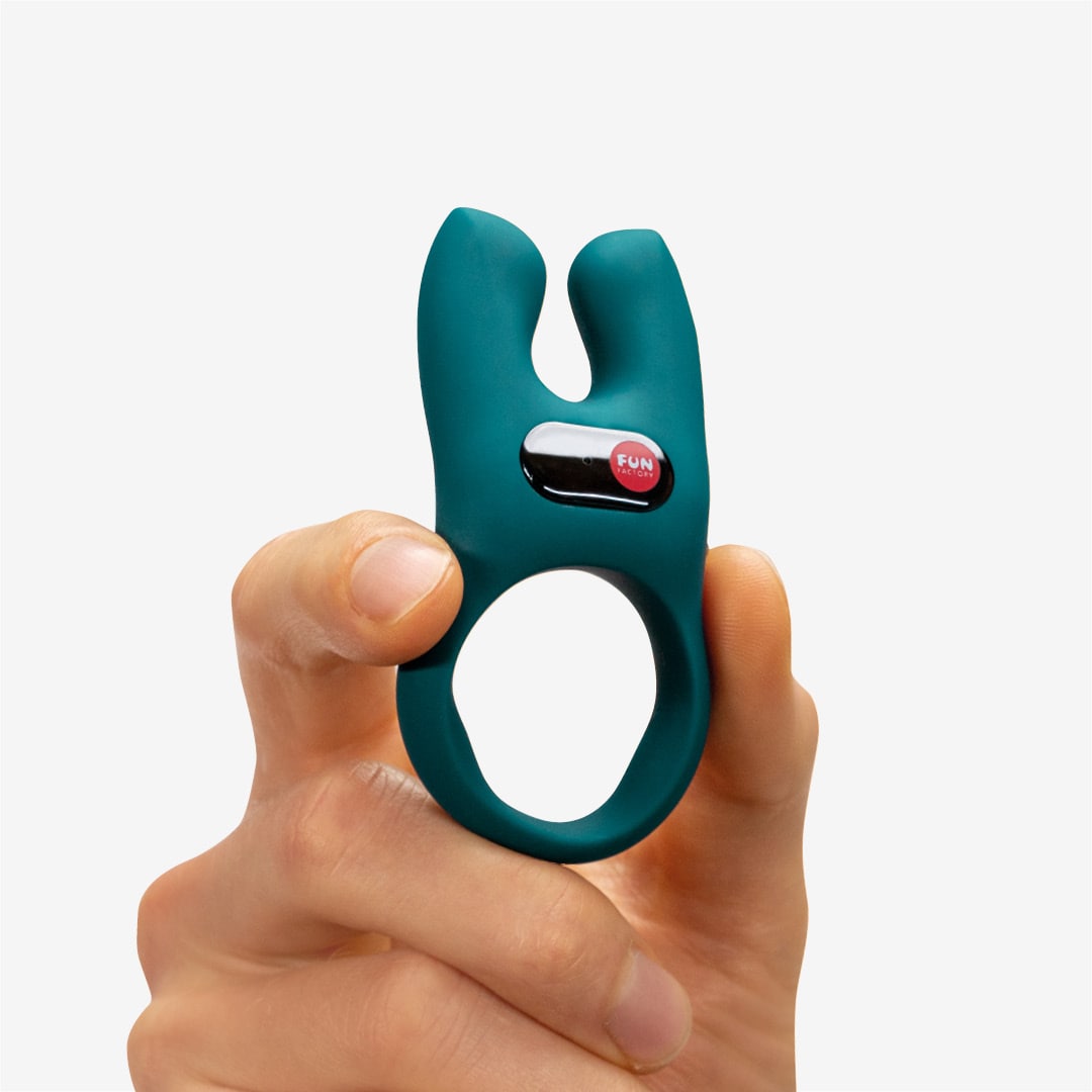 yesforlov-nos-anneau-vibrant-couple-noir-silicone-rechargeable image 6