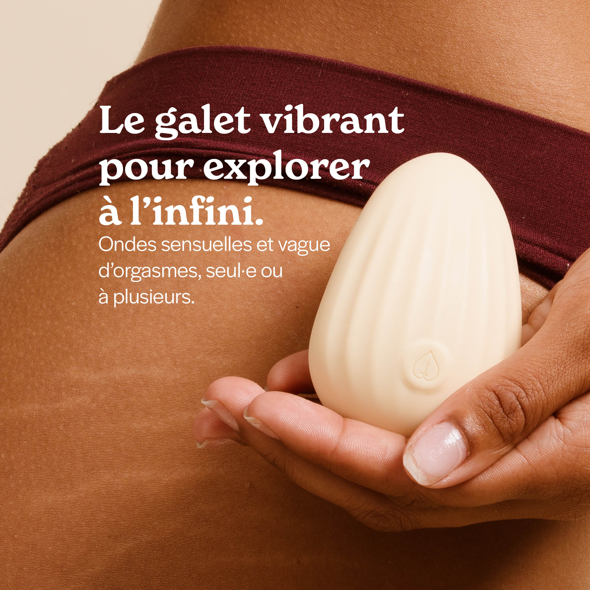 my-lubie-dune-galet-vibrant-silicone-clitoris image 2