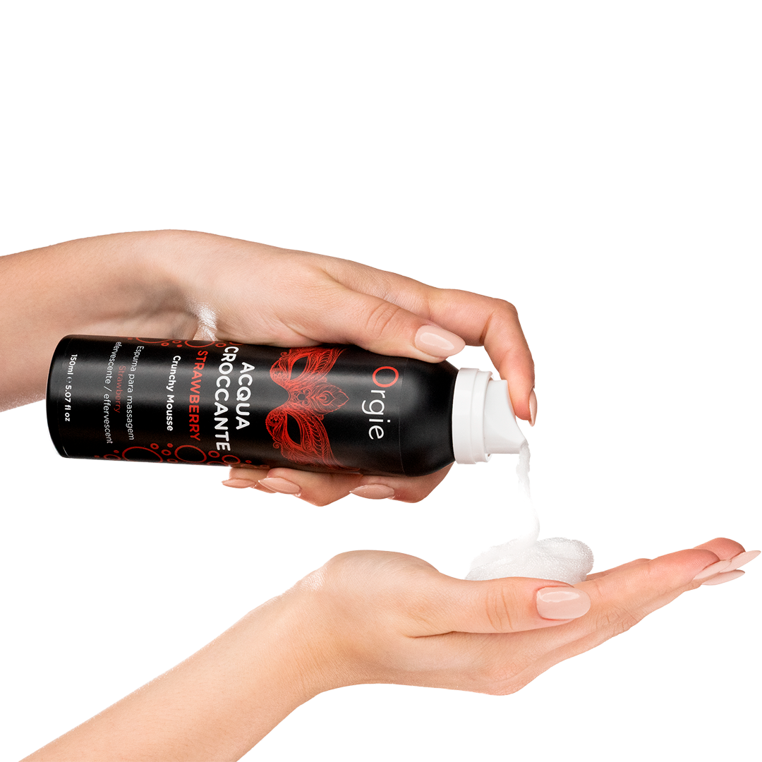 orgie-acqua-croccante-mousse-de-massage-fraise-effervescente image 2