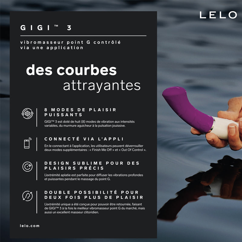 lelo-gigi-3-vibromasseur-connect-point-g-rose-fushia image 3
