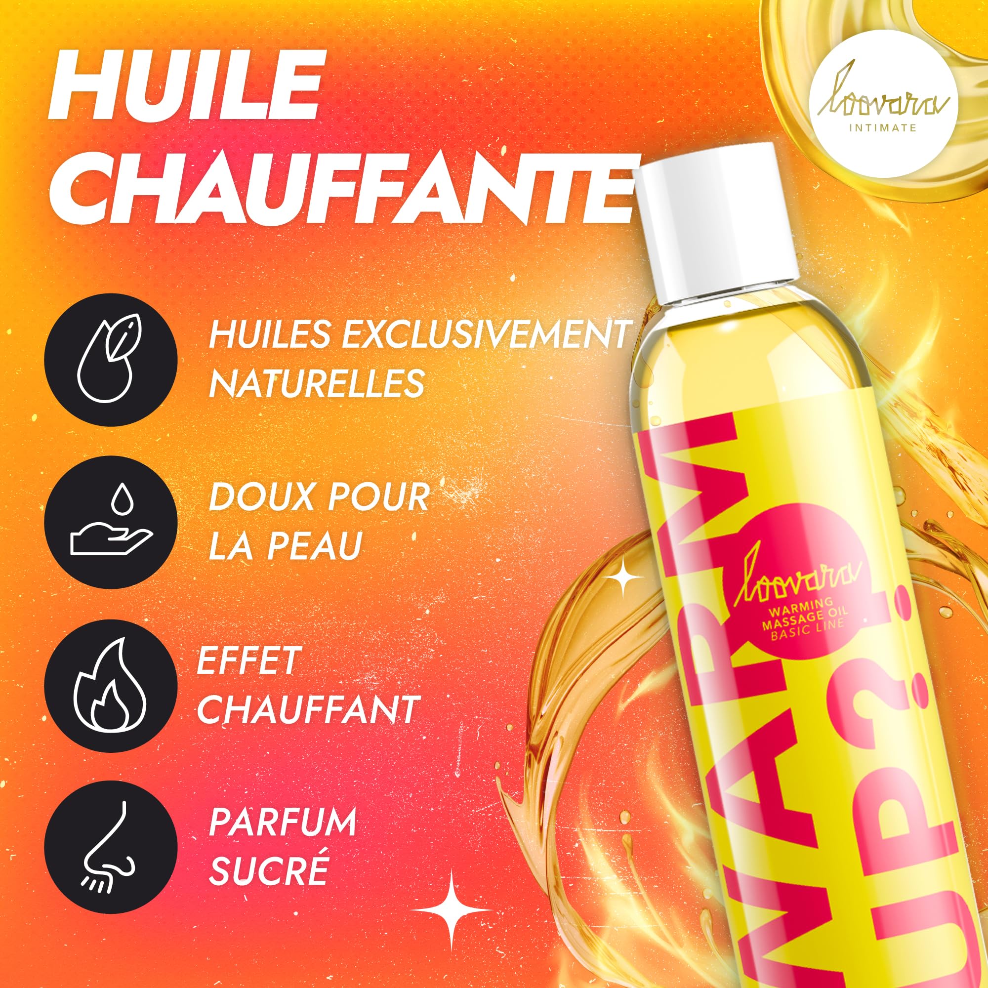 loovara-warm-up-huile-de-massage-chauffante-250ml-vegan image 3