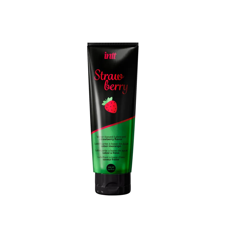 intt-strawberry-lubricant-lubrifiant-fraise-base-eau image 1
