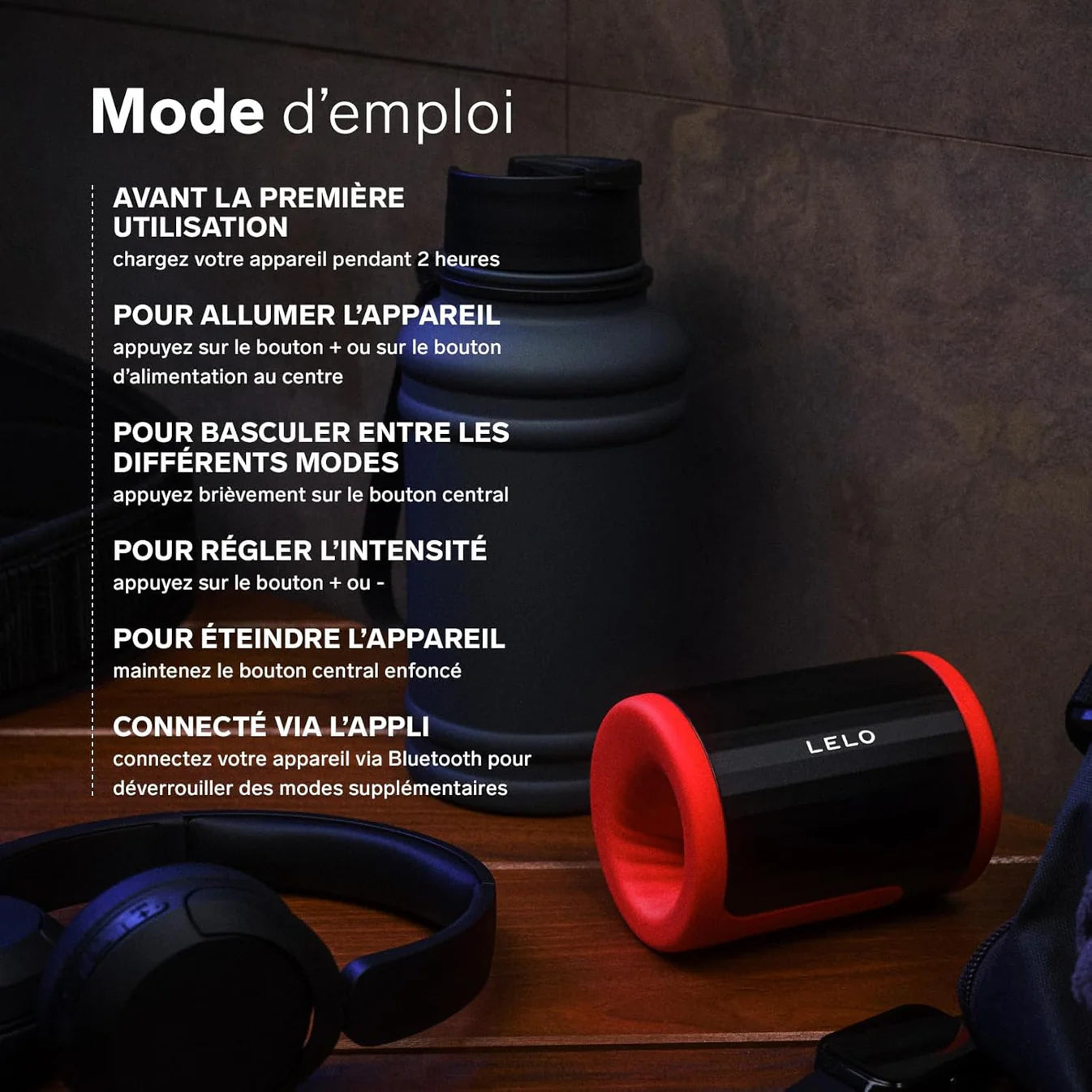 lelo-f2s-masturbateur-connect-homme-rouge-double-moteur image 7