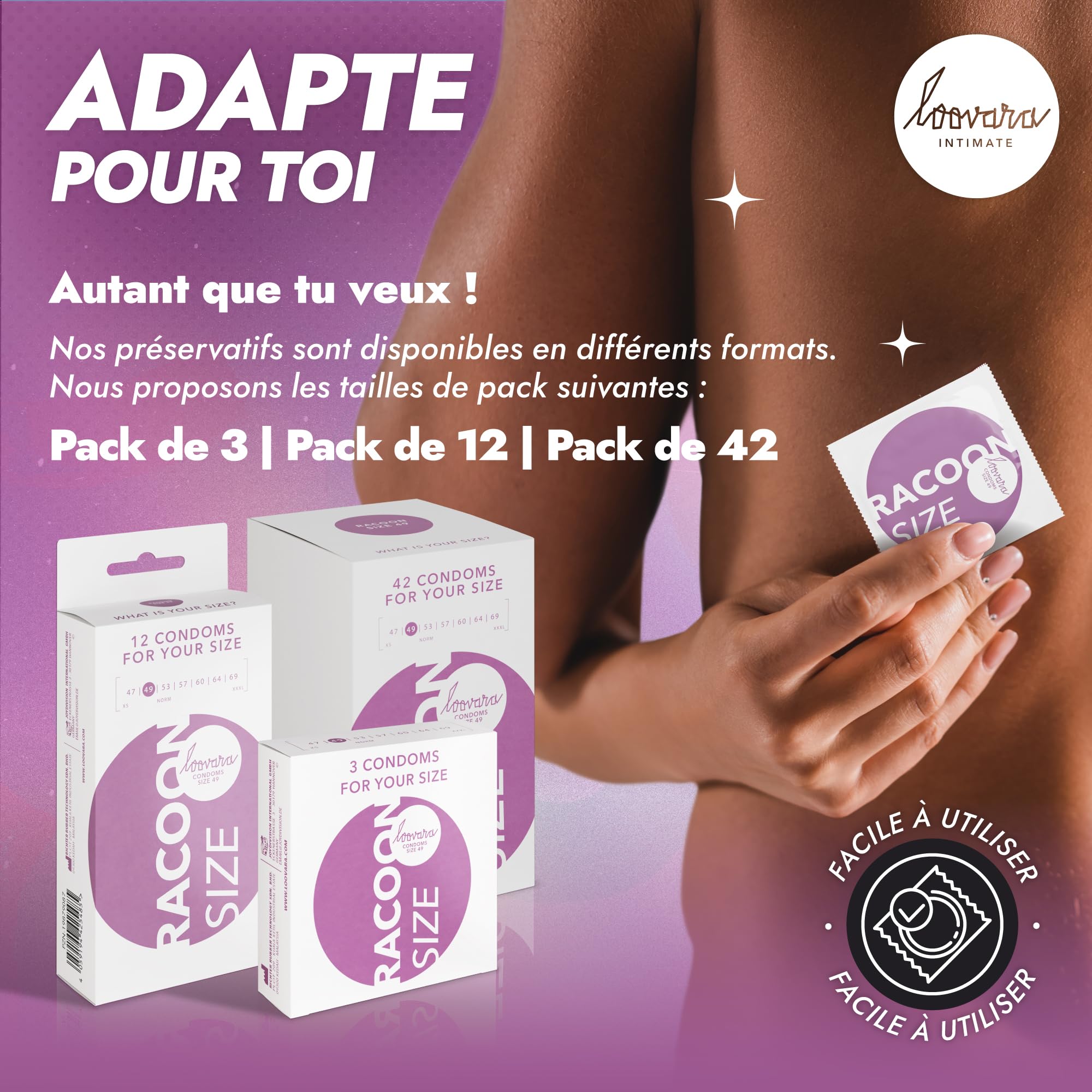 loovara-kondome-pr-servatifs-fins-49-lot-3-vegan image 6