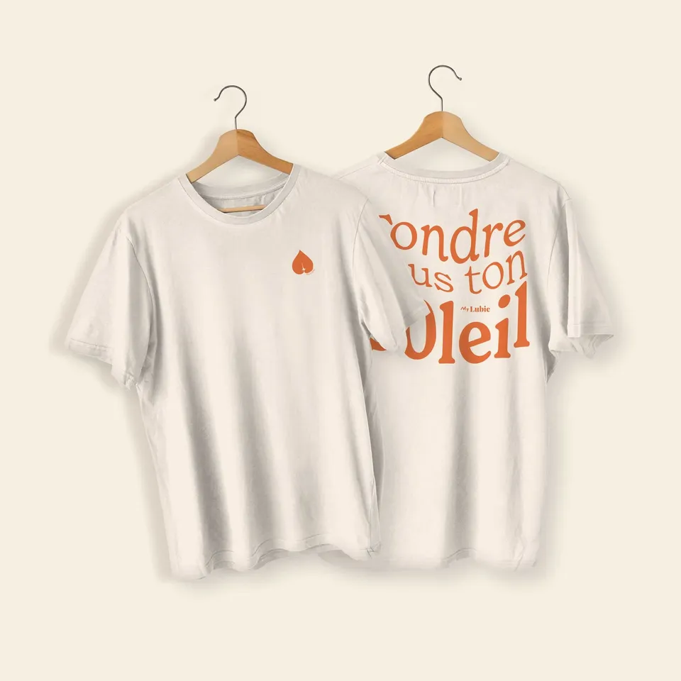 my-lubie-fondre-sous-ton-soleil-t-shirt-coton-taille-m image 1