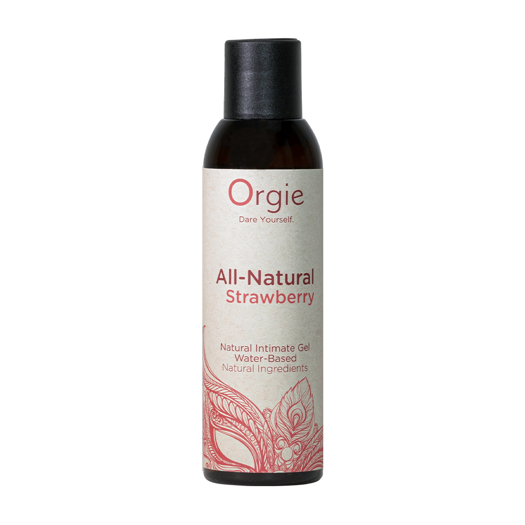 orgie-all-natural-strawberry-lubrifiant-intime-fraise-naturel image 1