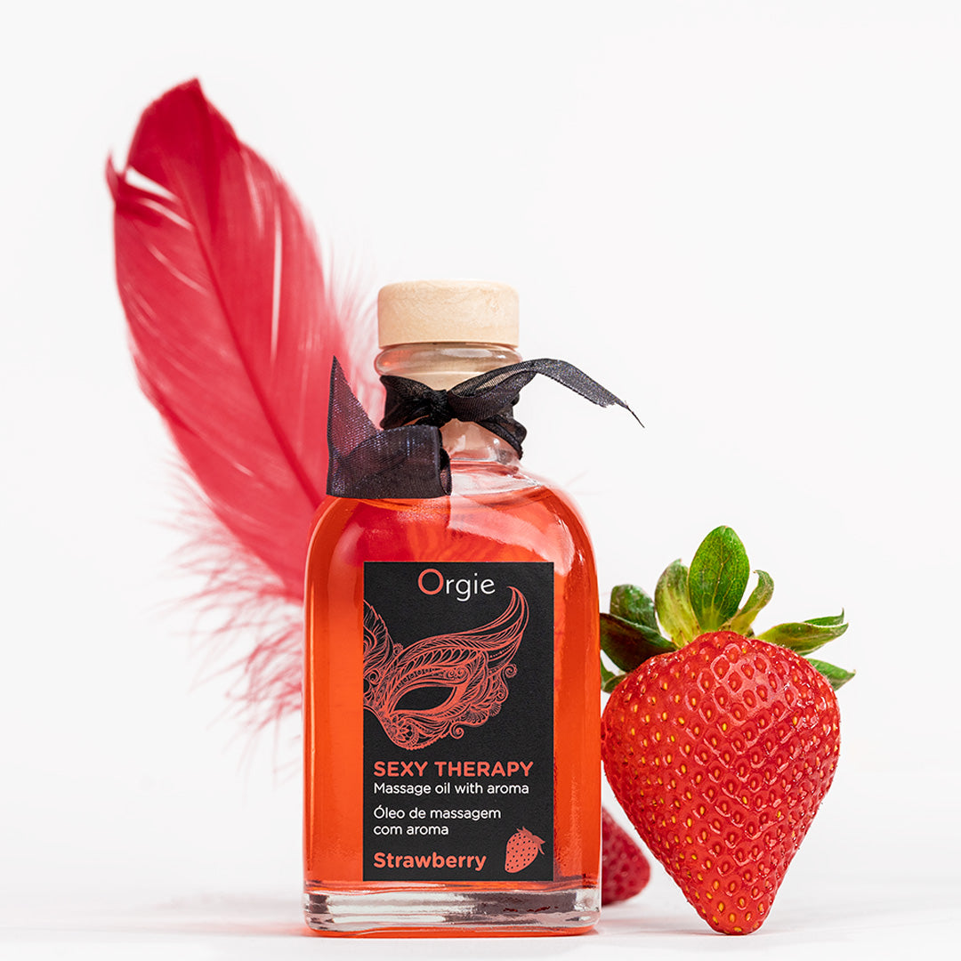 orgie-massage-sexy-therapy-strawberry-huile-de-massage-fraise-chauffante image 4