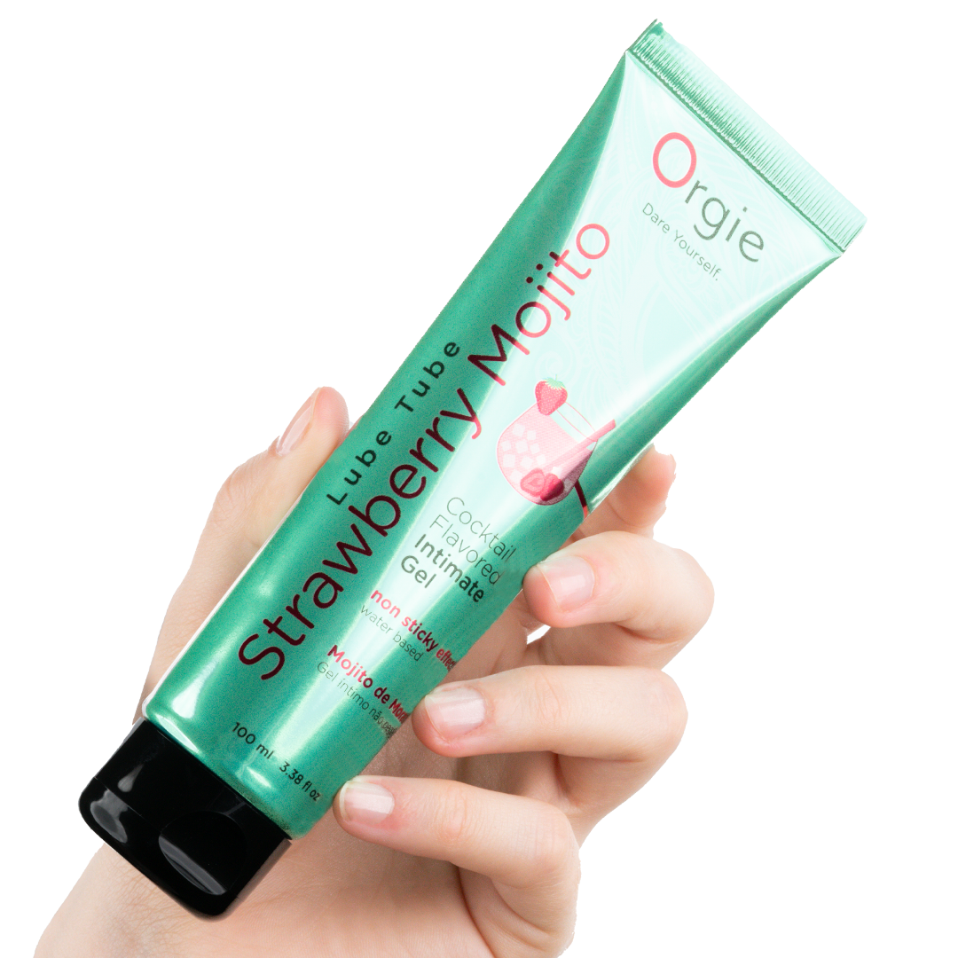 orgie-lube-tube-cocktail-gel-intime-fraise-mojito-100ml image 4