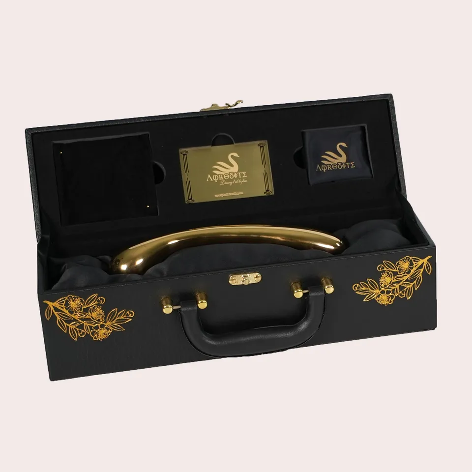 yesforlov-orgasmic-gel-plaisir-divin-dildo-or-24-carats-grand-mod-le image 1