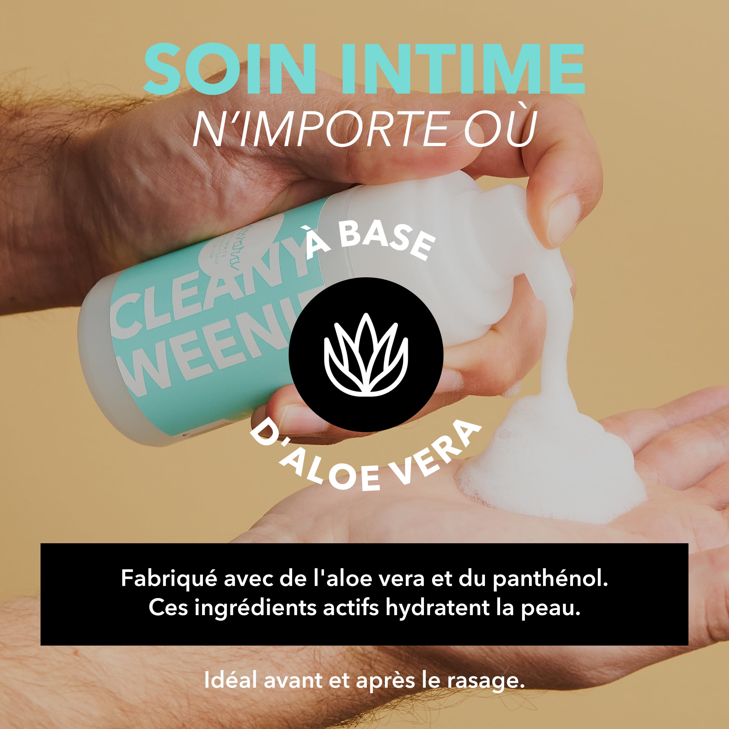 loovara-care-penis-cleaner-mousse-intime-homme-aloe-vera image 4