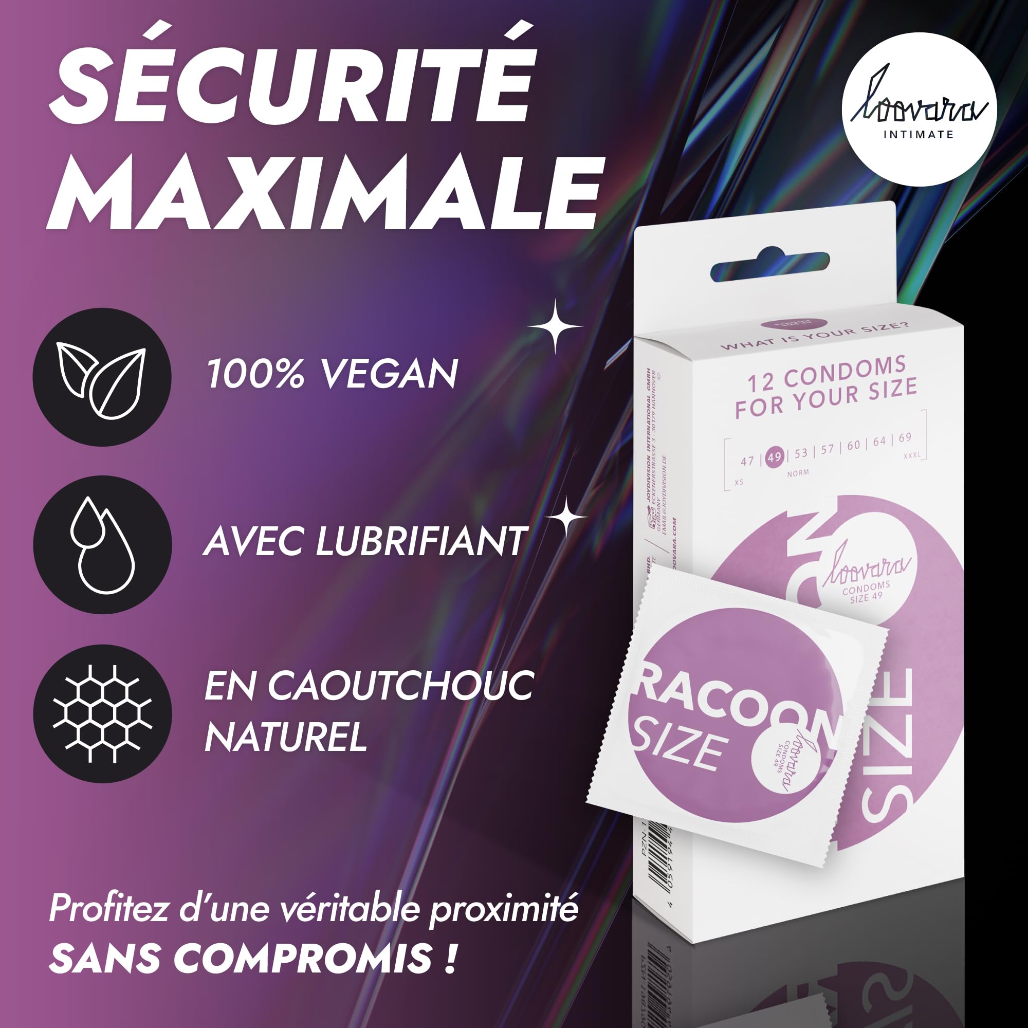 loovara-pr-servatif-ultra-fin-taille-s-49-mm-x12 image 3