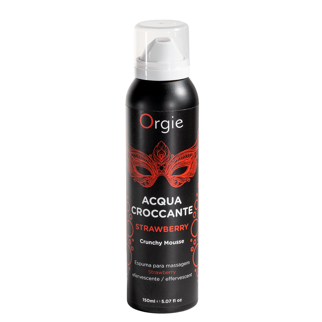 orgie-acqua-croccante-mousse-de-massage-fraise-effervescente image 1