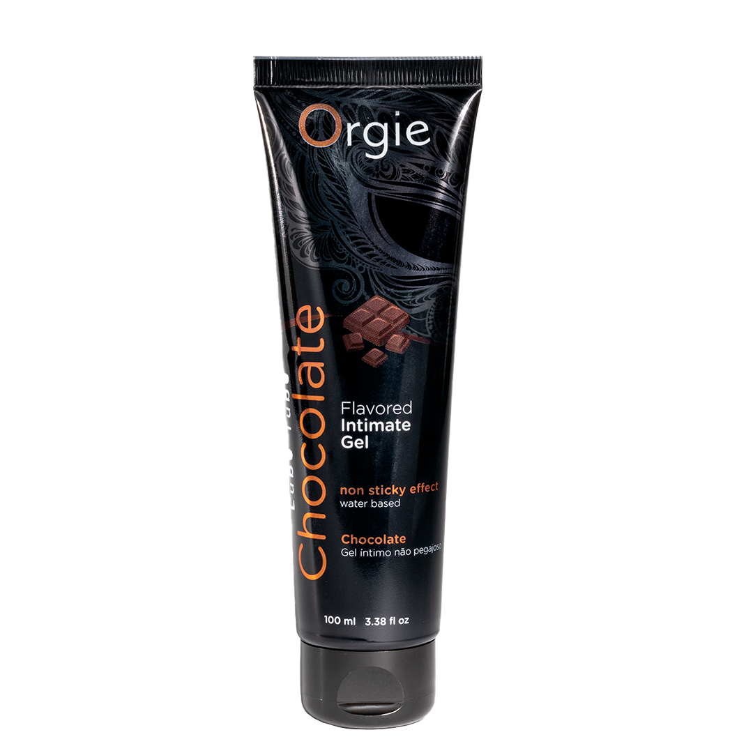 orgie-lube-tube-gel-intime-chocolat-base-eau-couple image 1