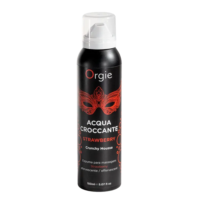 orgie-acqua-croccante-mousse-de-massage-fraise-effervescente image 1