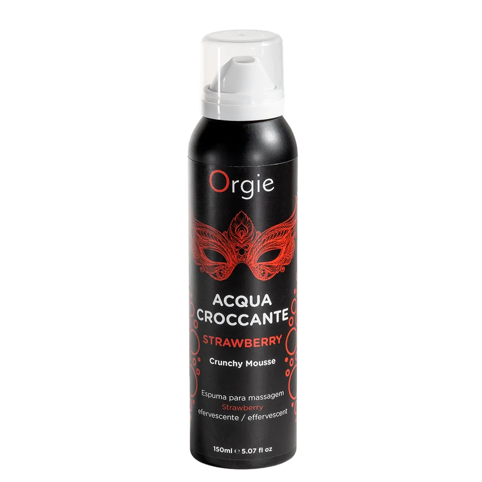 orgie-acqua-croccante-mousse-de-massage-fraise-effervescente image 1