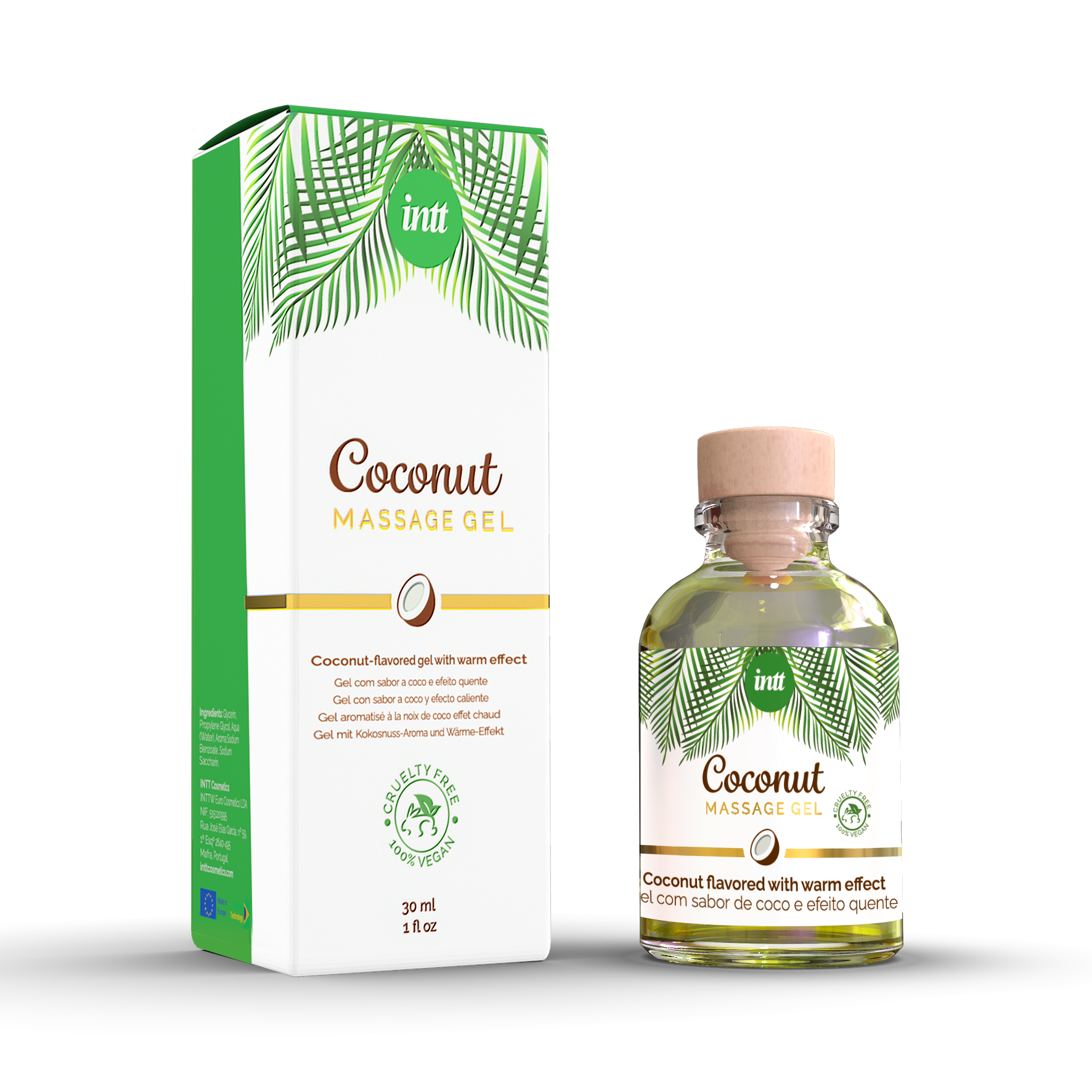 intt-massage-coconut-gel-massage-coco-vegan image 1